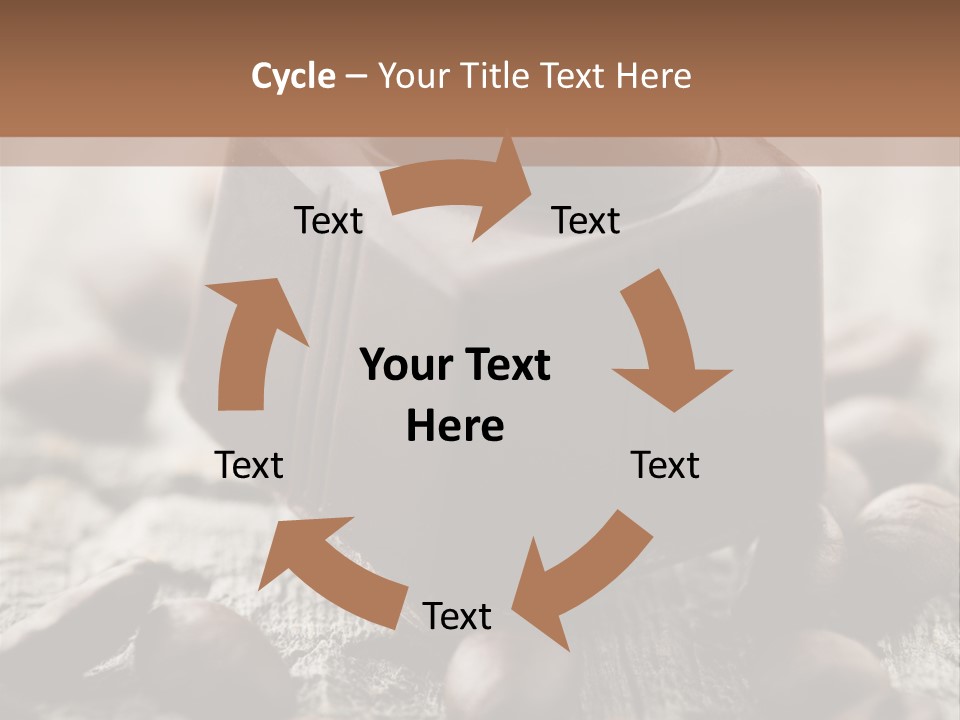 Black Cocoa Mocca PowerPoint Template