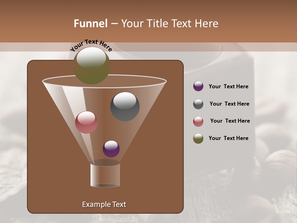 Black Cocoa Mocca PowerPoint Template