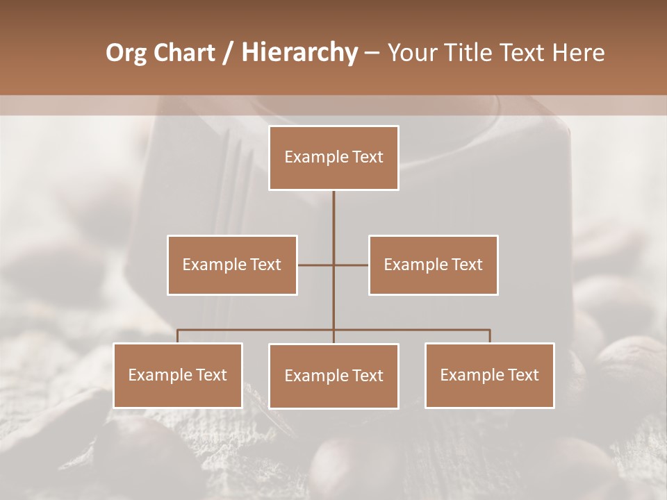 Black Cocoa Mocca PowerPoint Template