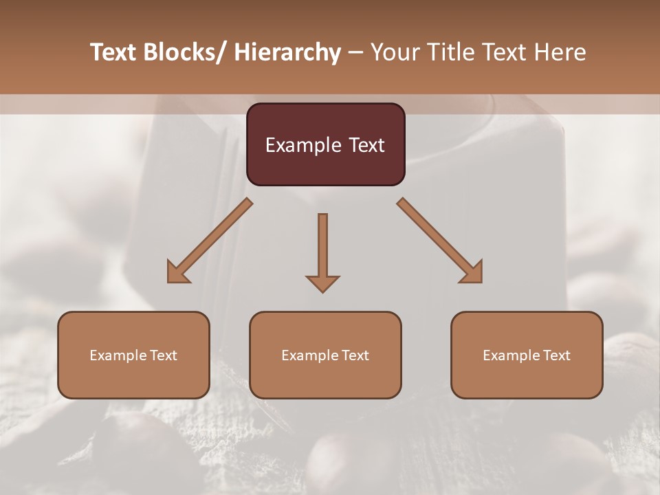 Black Cocoa Mocca PowerPoint Template