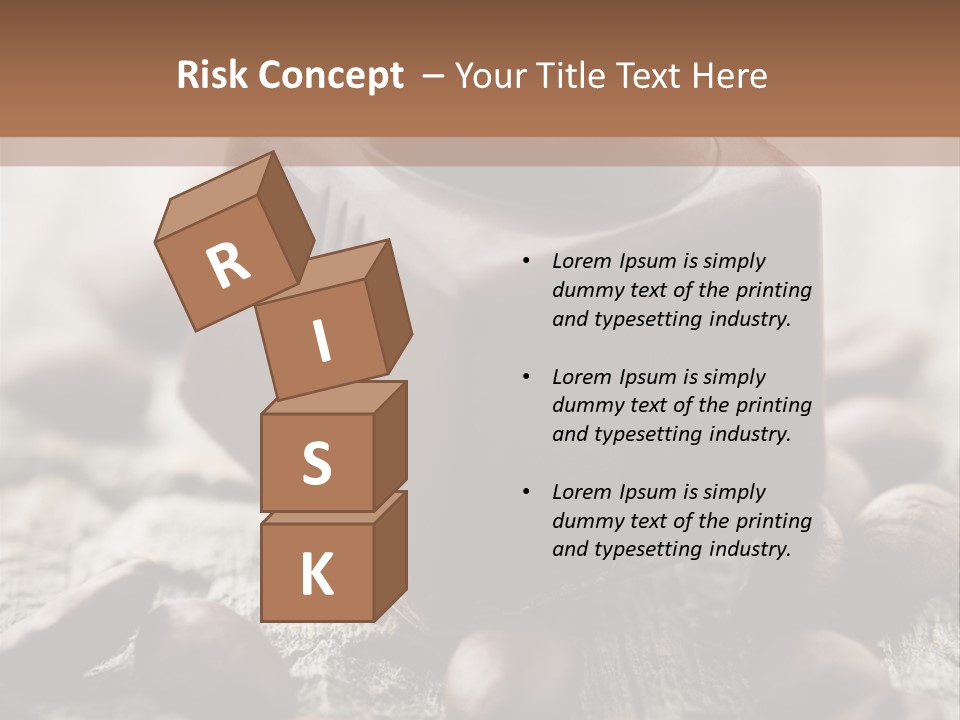 Black Cocoa Mocca PowerPoint Template