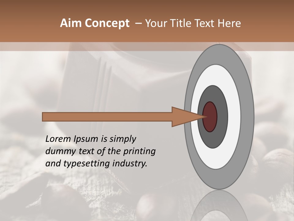 Black Cocoa Mocca PowerPoint Template