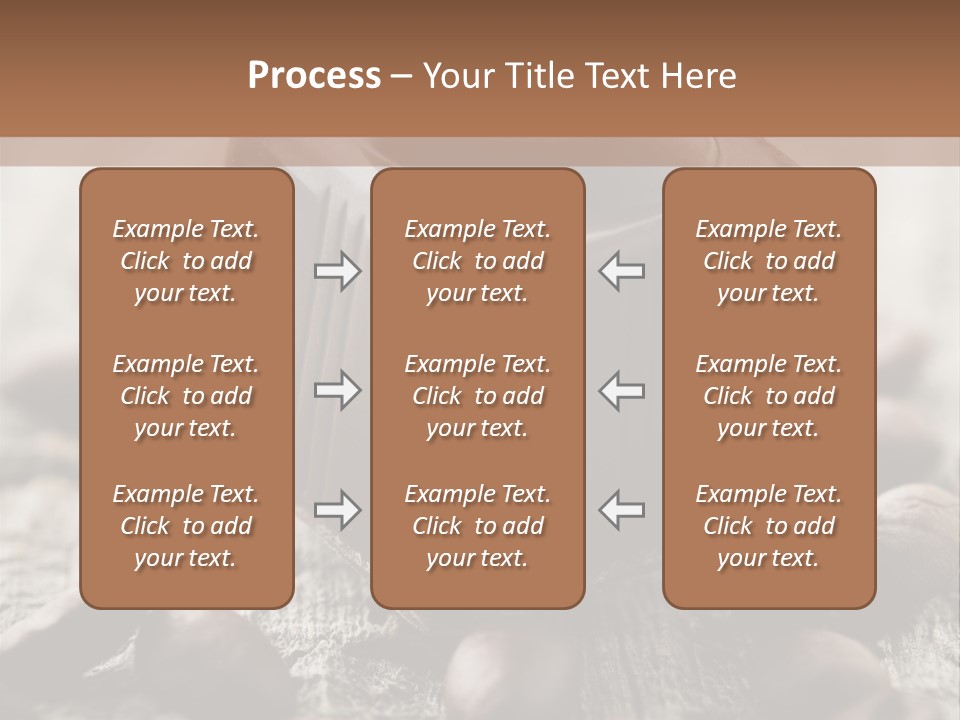 Black Cocoa Mocca PowerPoint Template
