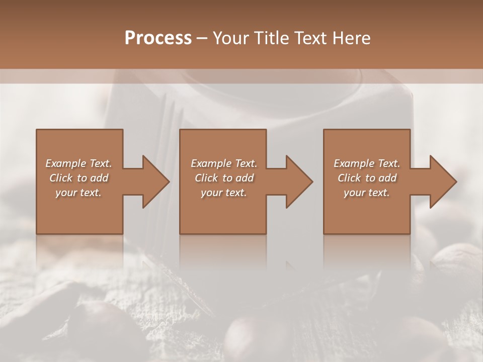 Black Cocoa Mocca PowerPoint Template