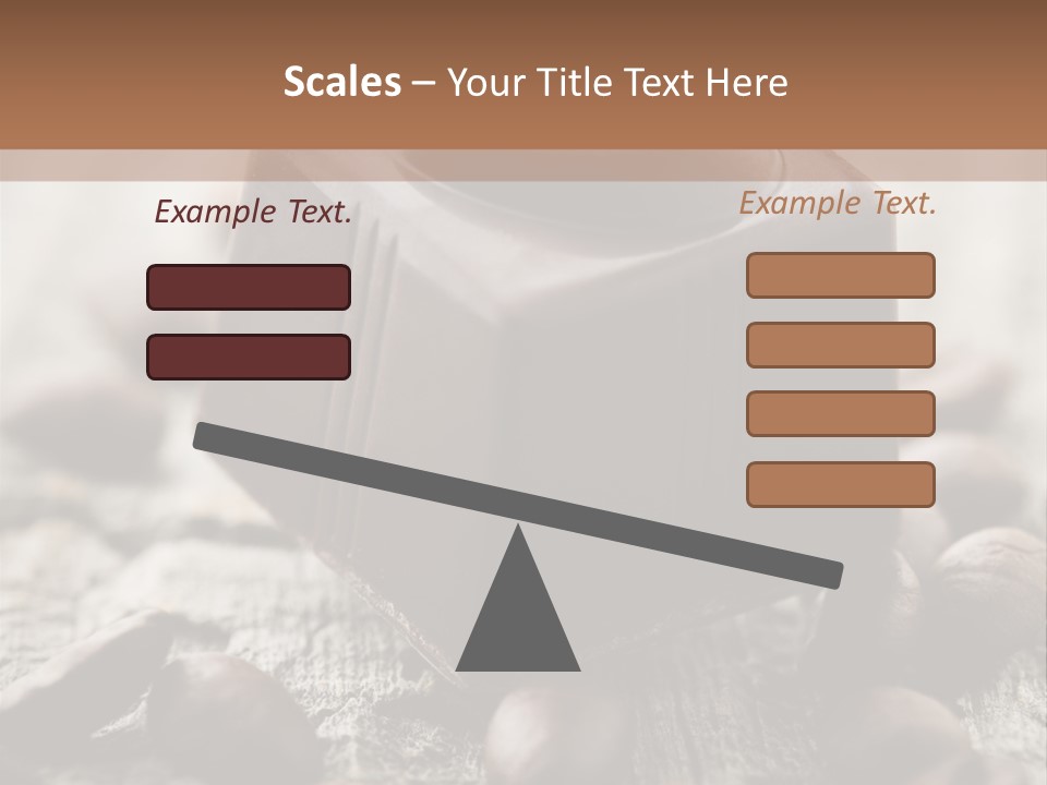 Black Cocoa Mocca PowerPoint Template