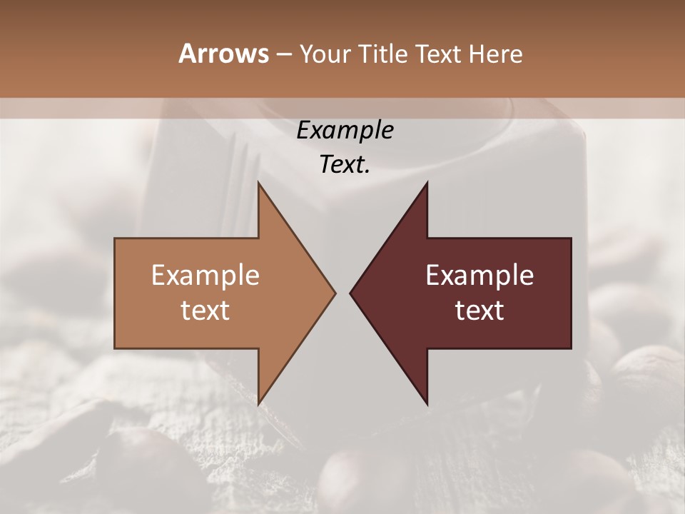 Black Cocoa Mocca PowerPoint Template