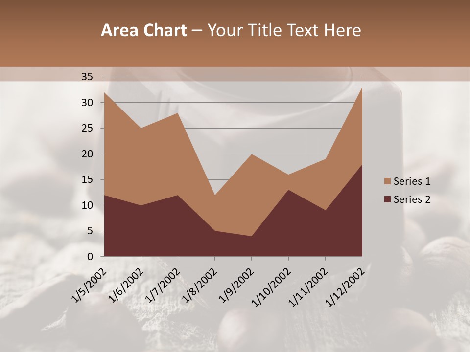 Black Cocoa Mocca PowerPoint Template