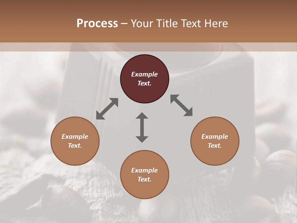 Black Cocoa Mocca PowerPoint Template
