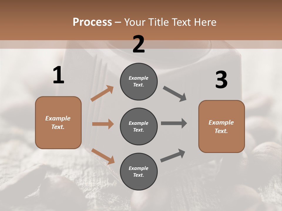 Black Cocoa Mocca PowerPoint Template