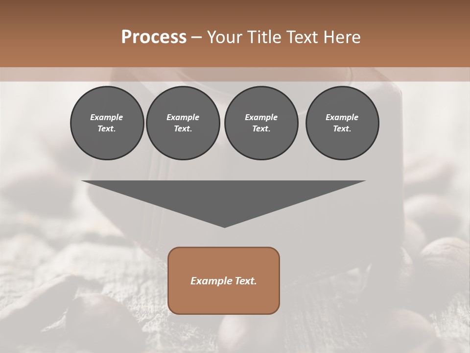 Black Cocoa Mocca PowerPoint Template