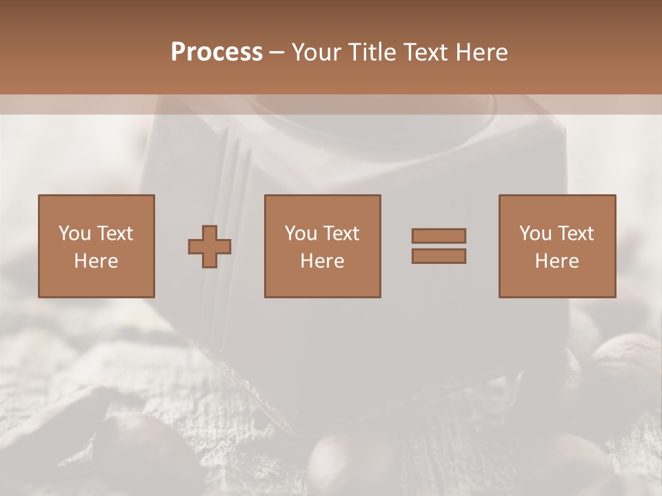 Black Cocoa Mocca PowerPoint Template