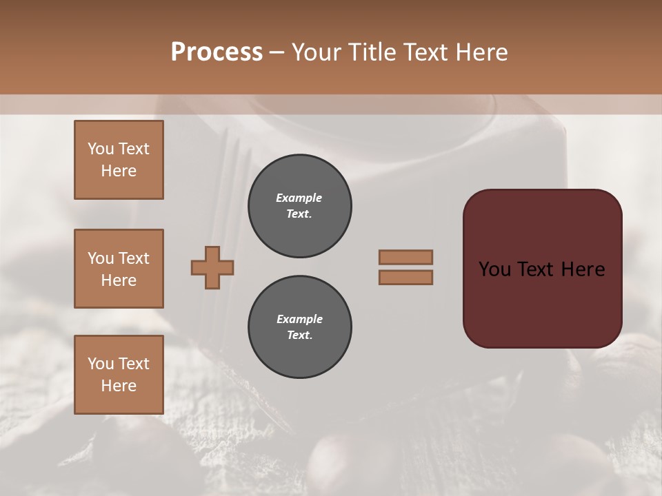 Black Cocoa Mocca PowerPoint Template