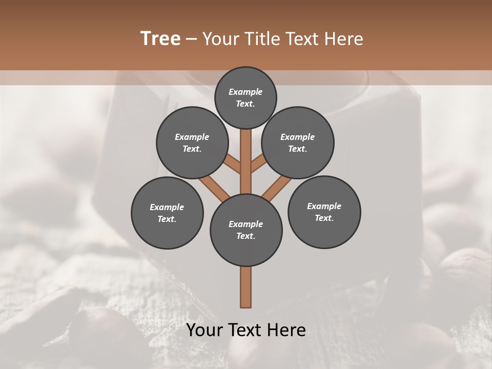 Black Cocoa Mocca PowerPoint Template