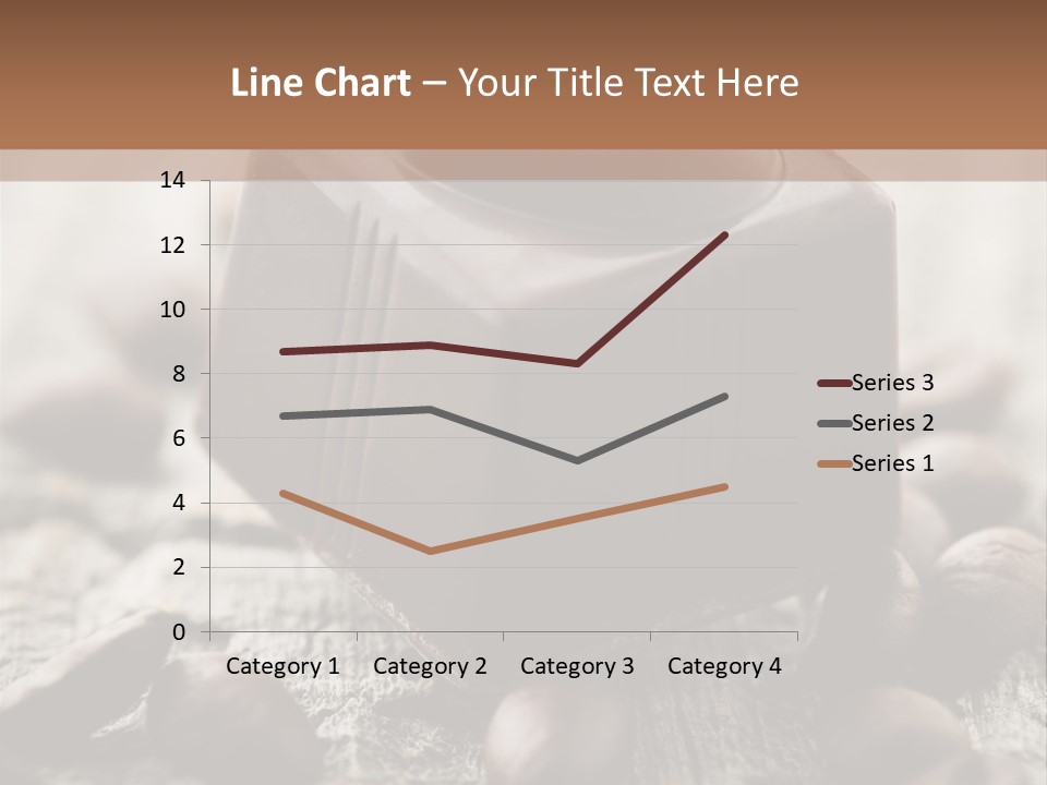 Black Cocoa Mocca PowerPoint Template