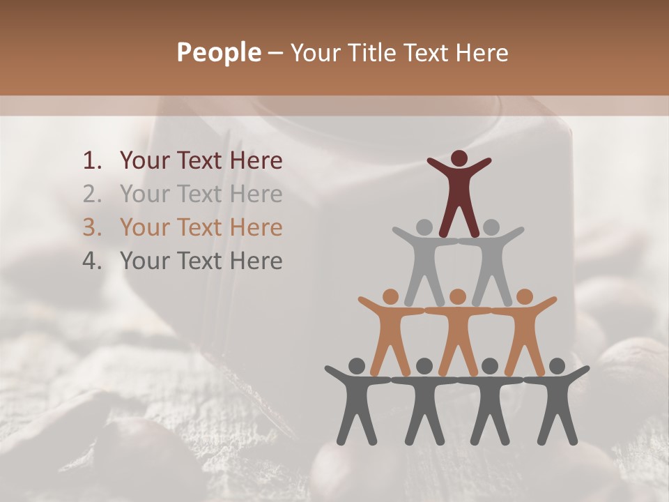 Black Cocoa Mocca PowerPoint Template