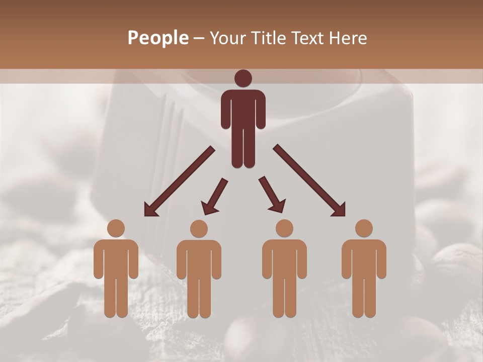 Black Cocoa Mocca PowerPoint Template