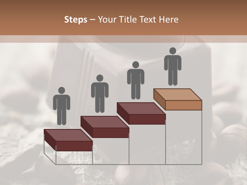 Black Cocoa Mocca PowerPoint Template