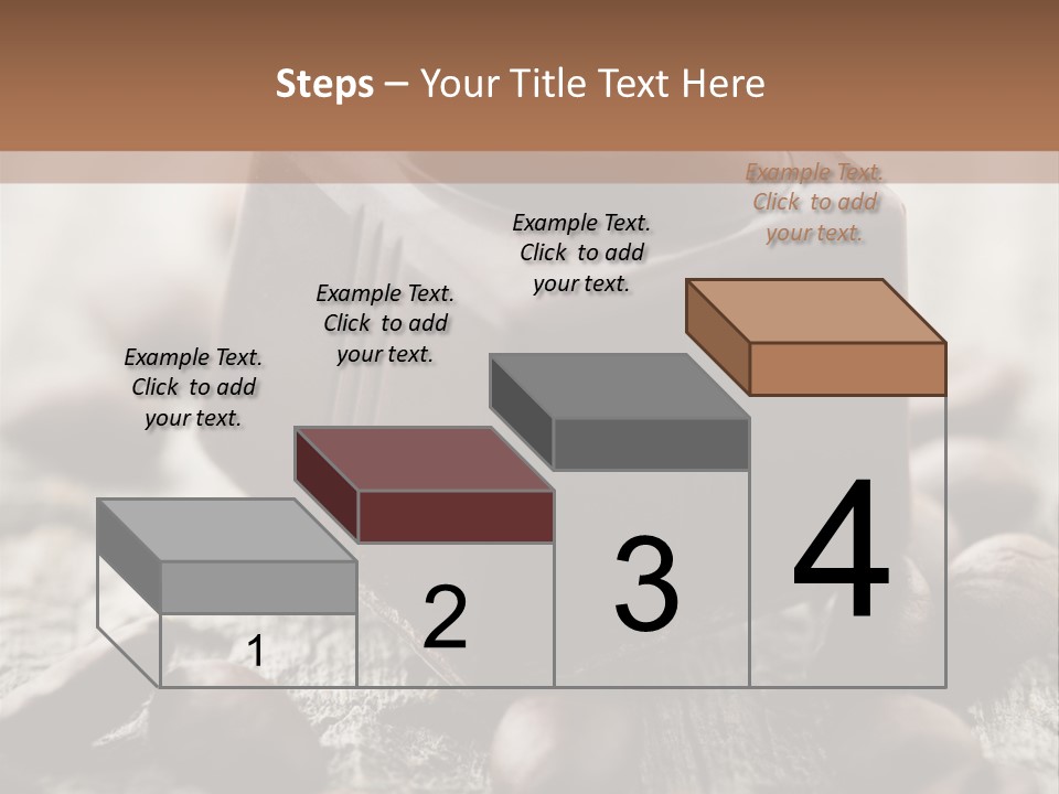 Black Cocoa Mocca PowerPoint Template