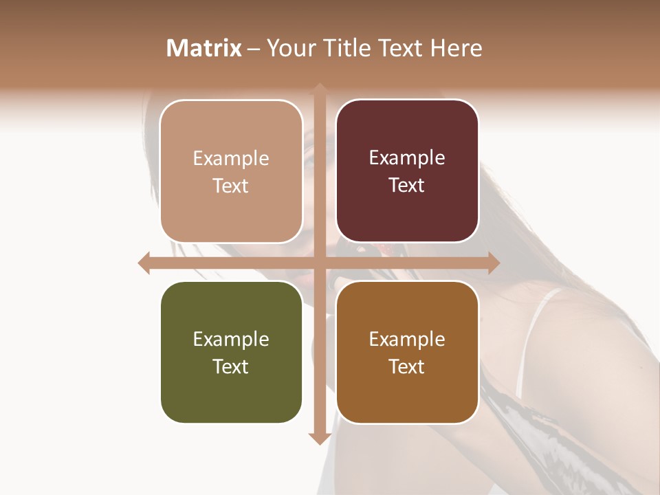 Hairs Chocolate Weight PowerPoint Template