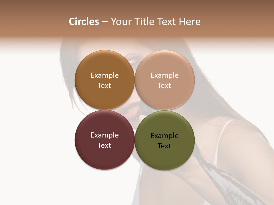 Hairs Chocolate Weight PowerPoint Template