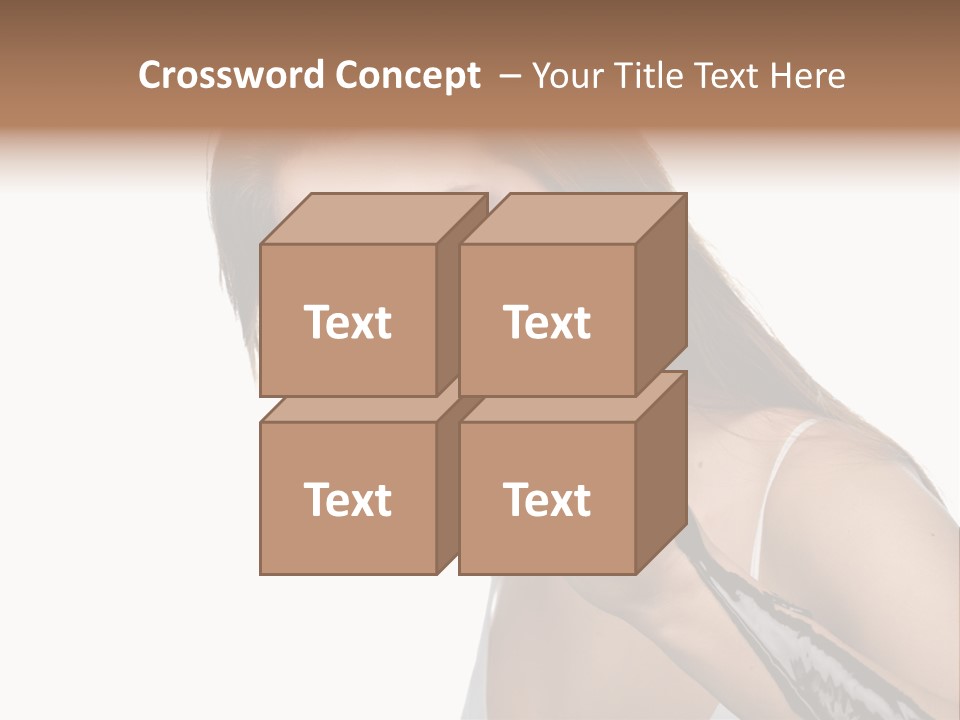 Hairs Chocolate Weight PowerPoint Template