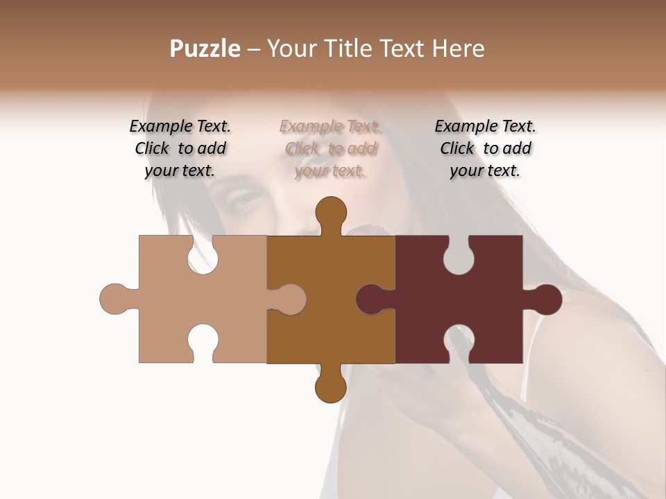 Hairs Chocolate Weight PowerPoint Template