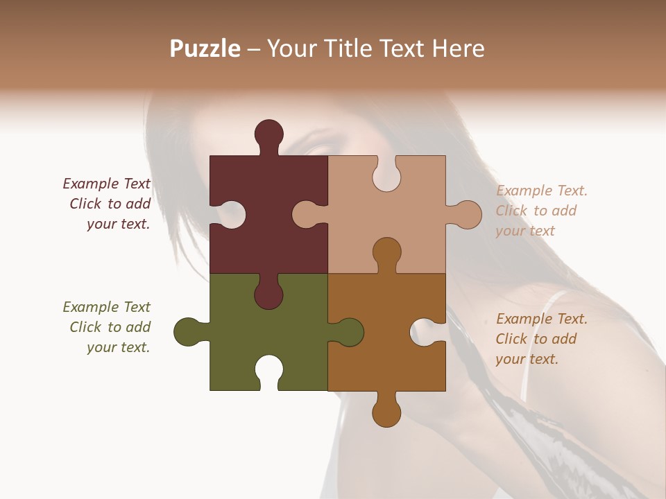 Hairs Chocolate Weight PowerPoint Template