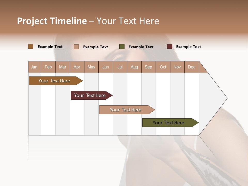 Hairs Chocolate Weight PowerPoint Template