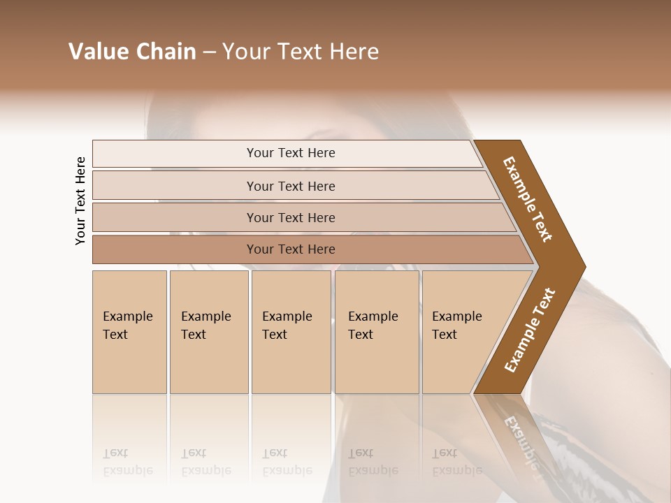 Hairs Chocolate Weight PowerPoint Template
