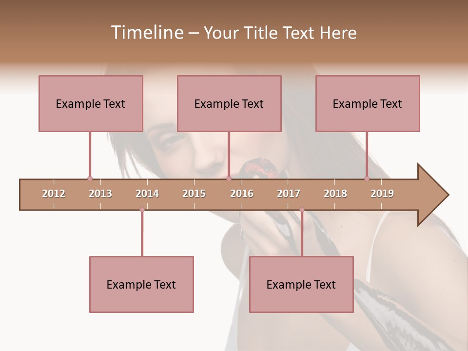 Hairs Chocolate Weight PowerPoint Template