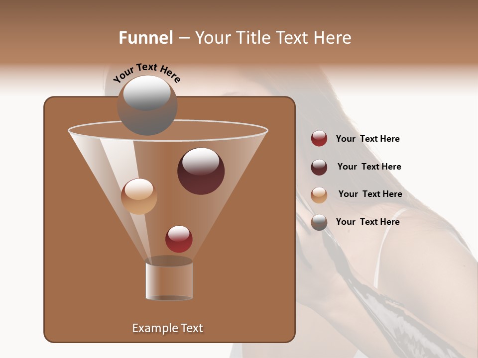 Hairs Chocolate Weight PowerPoint Template