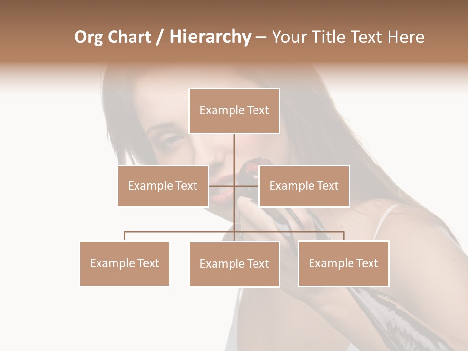 Hairs Chocolate Weight PowerPoint Template