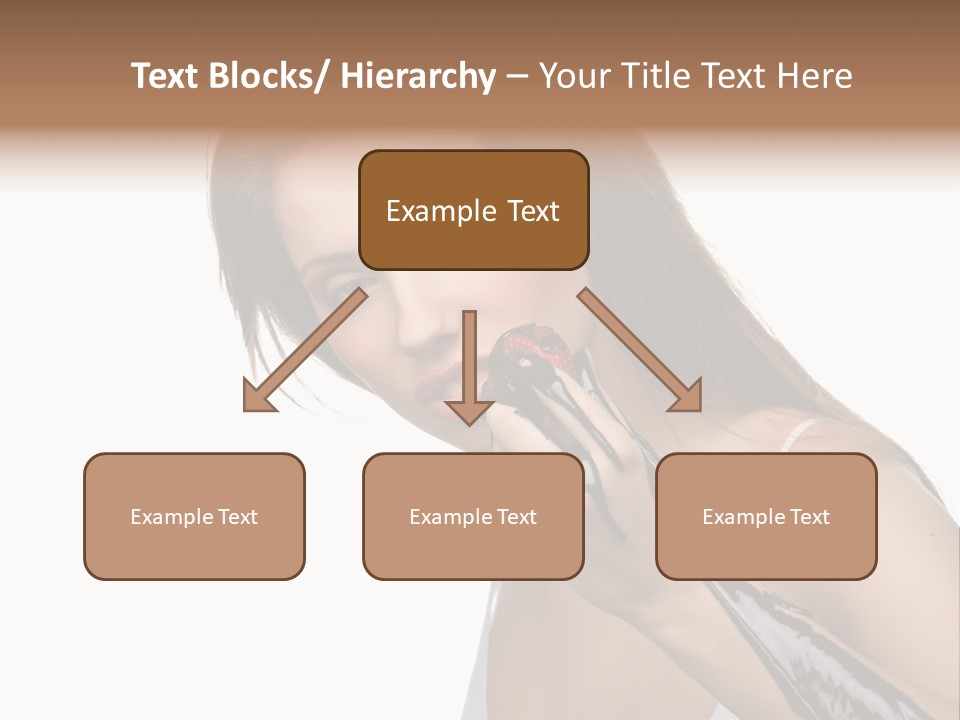 Hairs Chocolate Weight PowerPoint Template