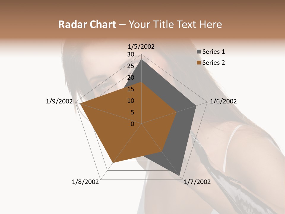Hairs Chocolate Weight PowerPoint Template
