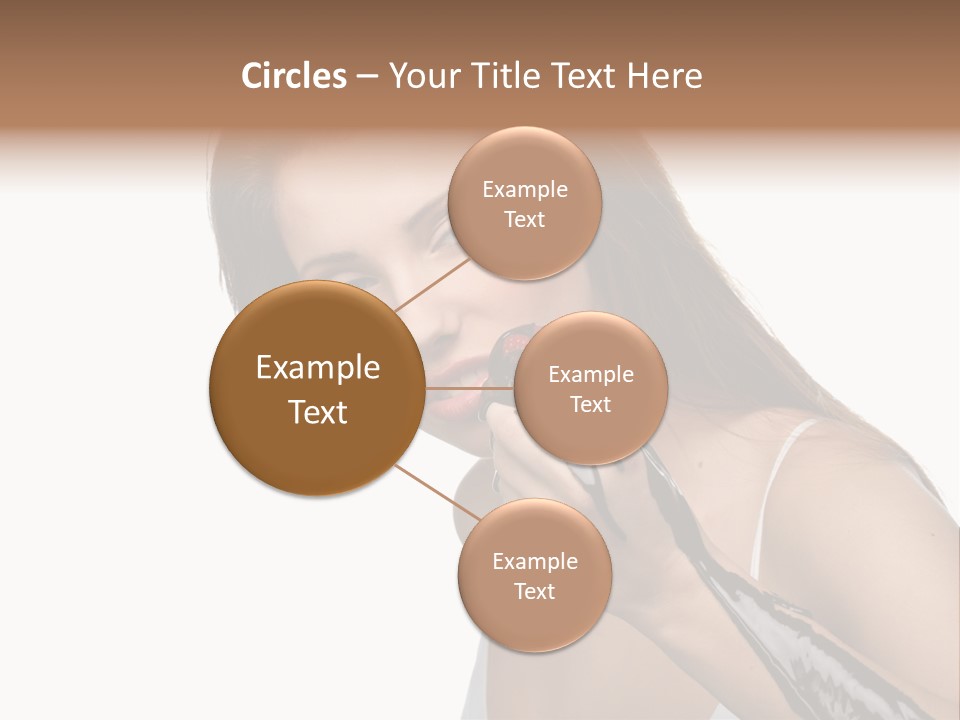 Hairs Chocolate Weight PowerPoint Template