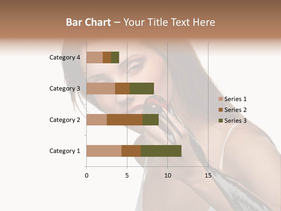 Hairs Chocolate Weight PowerPoint Template