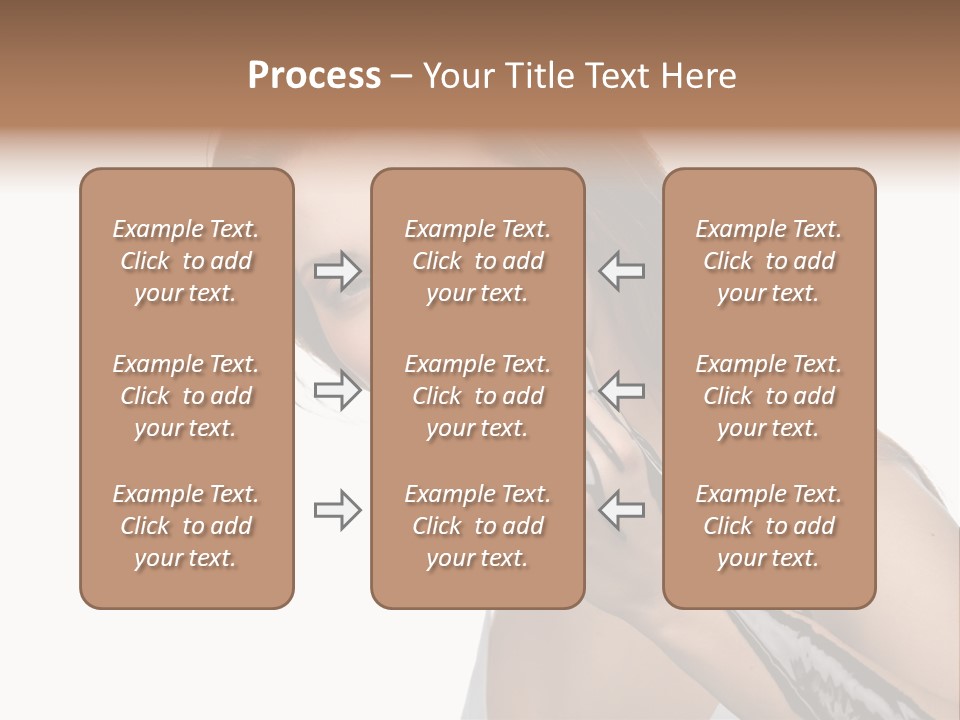 Hairs Chocolate Weight PowerPoint Template