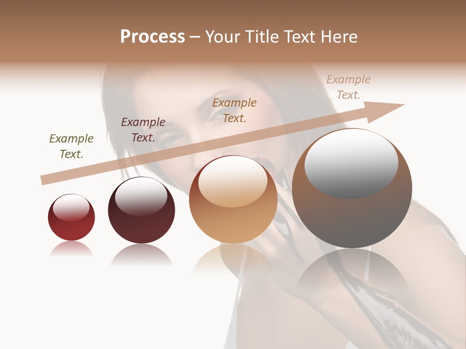 Hairs Chocolate Weight PowerPoint Template