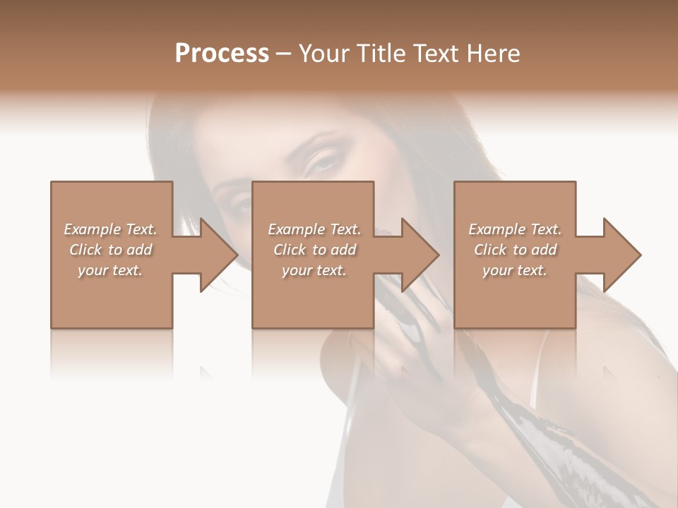 Hairs Chocolate Weight PowerPoint Template