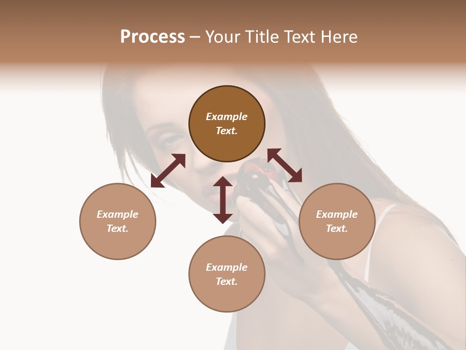 Hairs Chocolate Weight PowerPoint Template