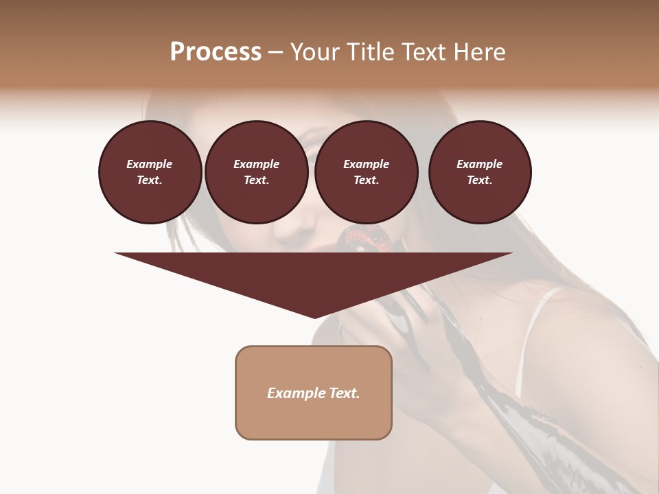 Hairs Chocolate Weight PowerPoint Template