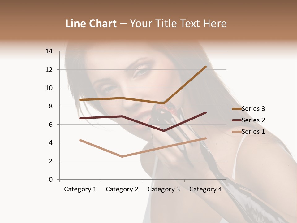 Hairs Chocolate Weight PowerPoint Template