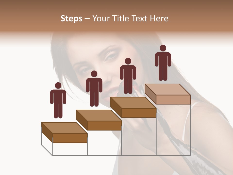 Hairs Chocolate Weight PowerPoint Template