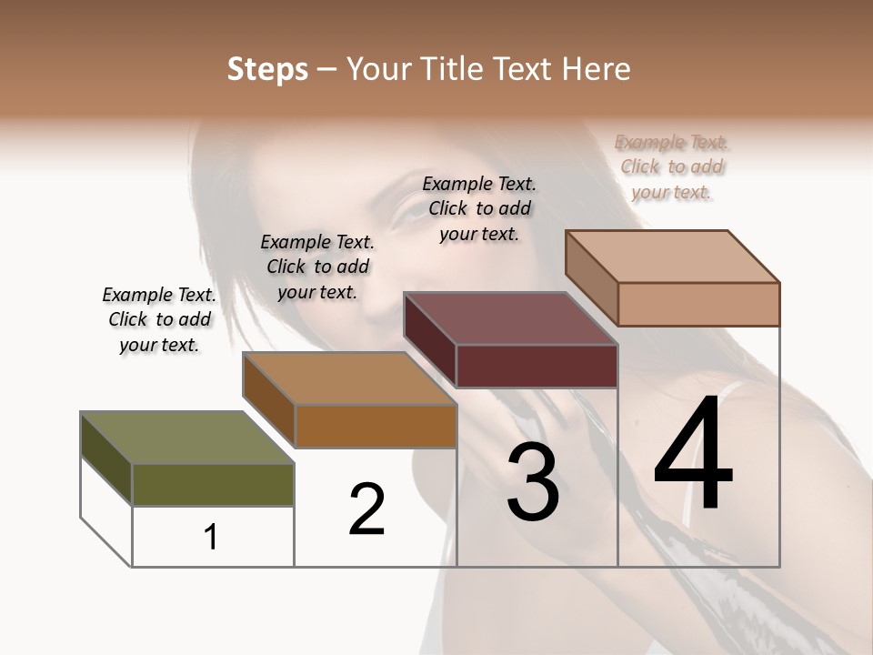 Hairs Chocolate Weight PowerPoint Template