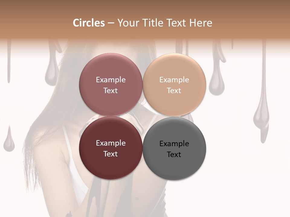 Brown Fingers Cacao PowerPoint Template