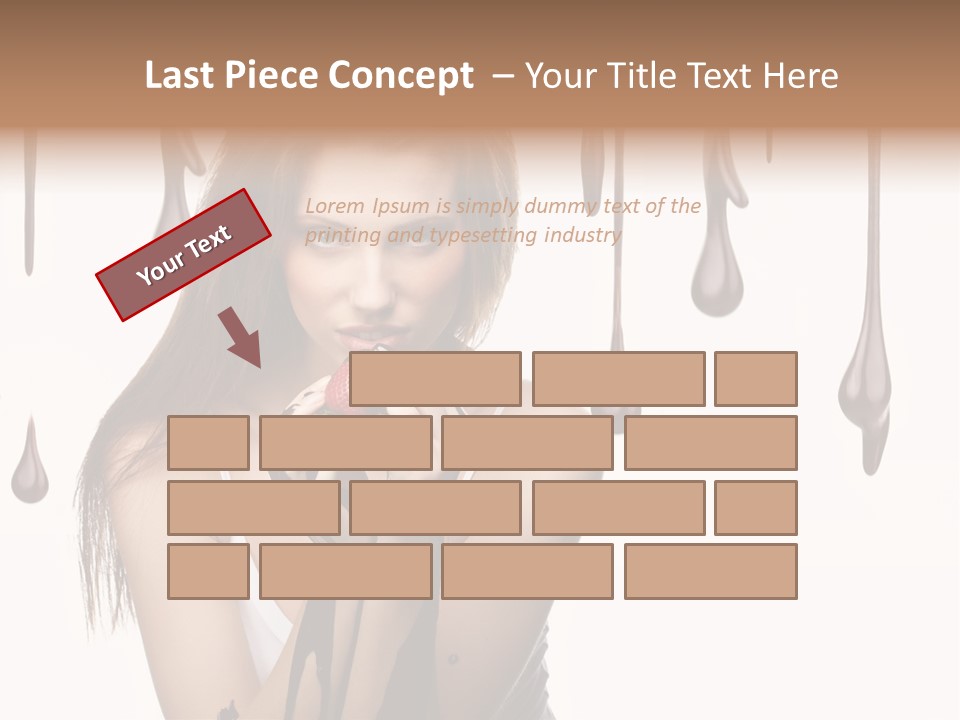 Brown Fingers Cacao PowerPoint Template