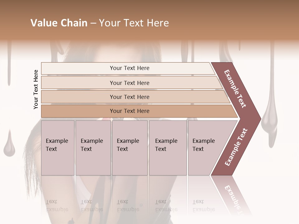 Brown Fingers Cacao PowerPoint Template