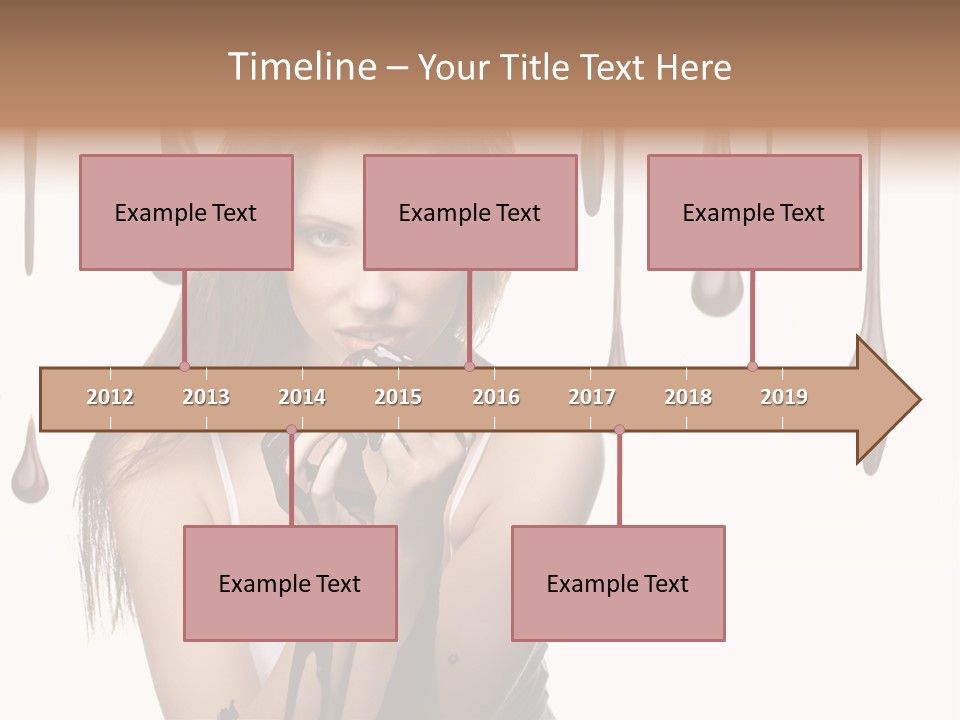 Brown Fingers Cacao PowerPoint Template