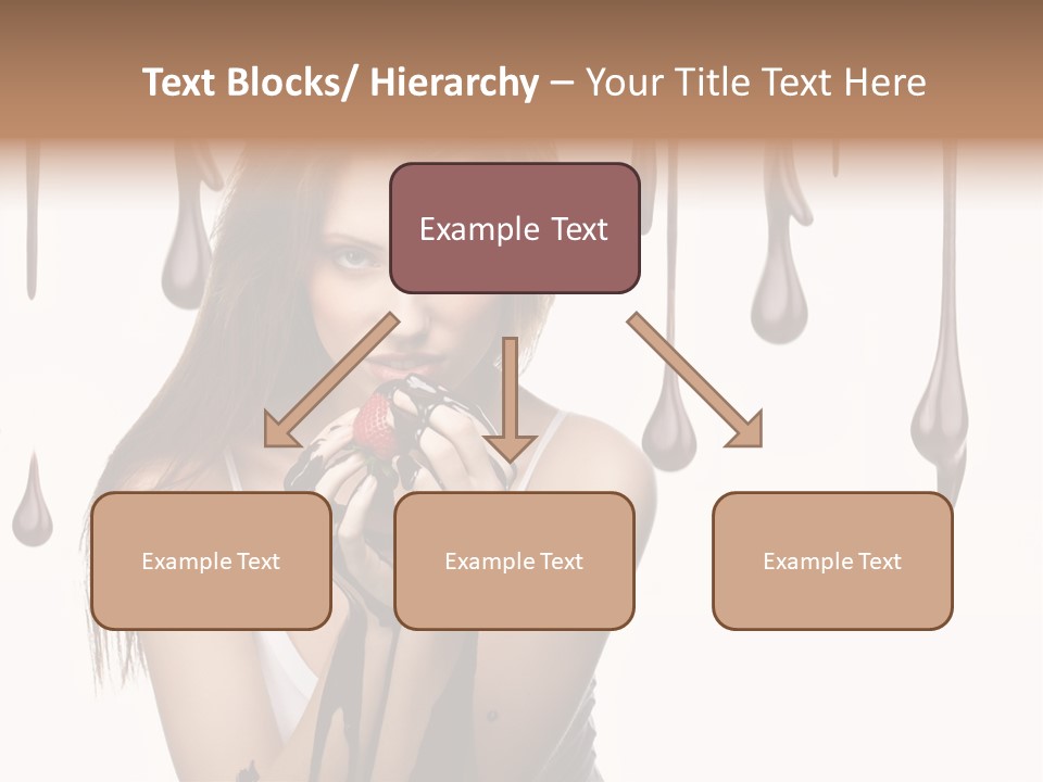 Brown Fingers Cacao PowerPoint Template