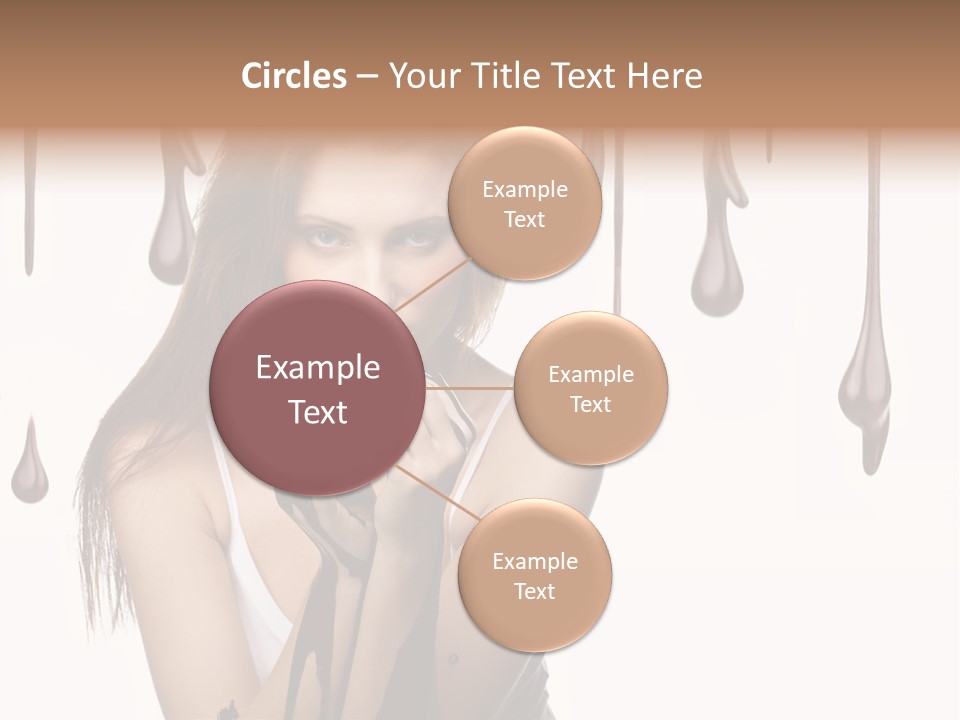 Brown Fingers Cacao PowerPoint Template